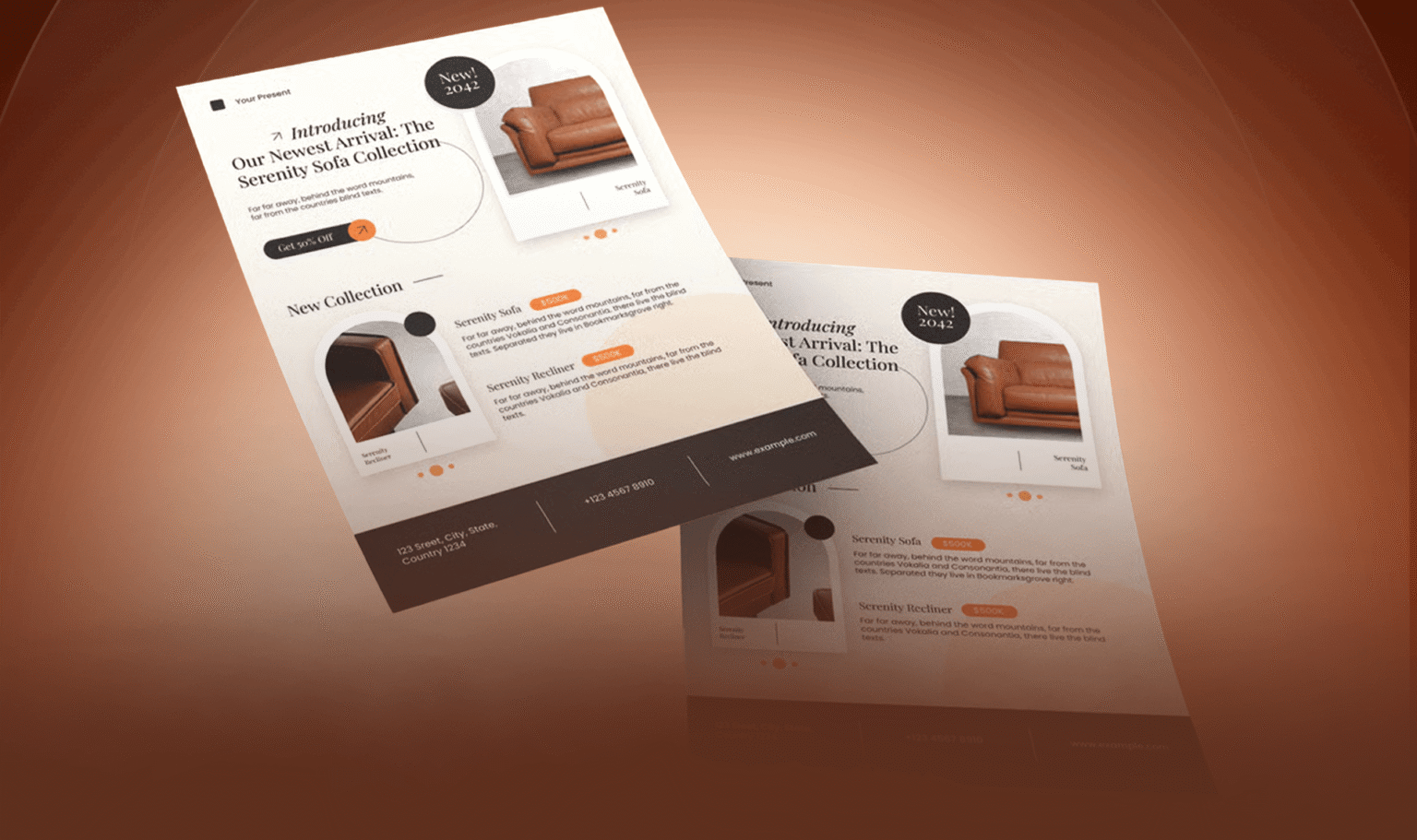 Marketing graphics designed by Lotiva including social media posts and ad creatives
