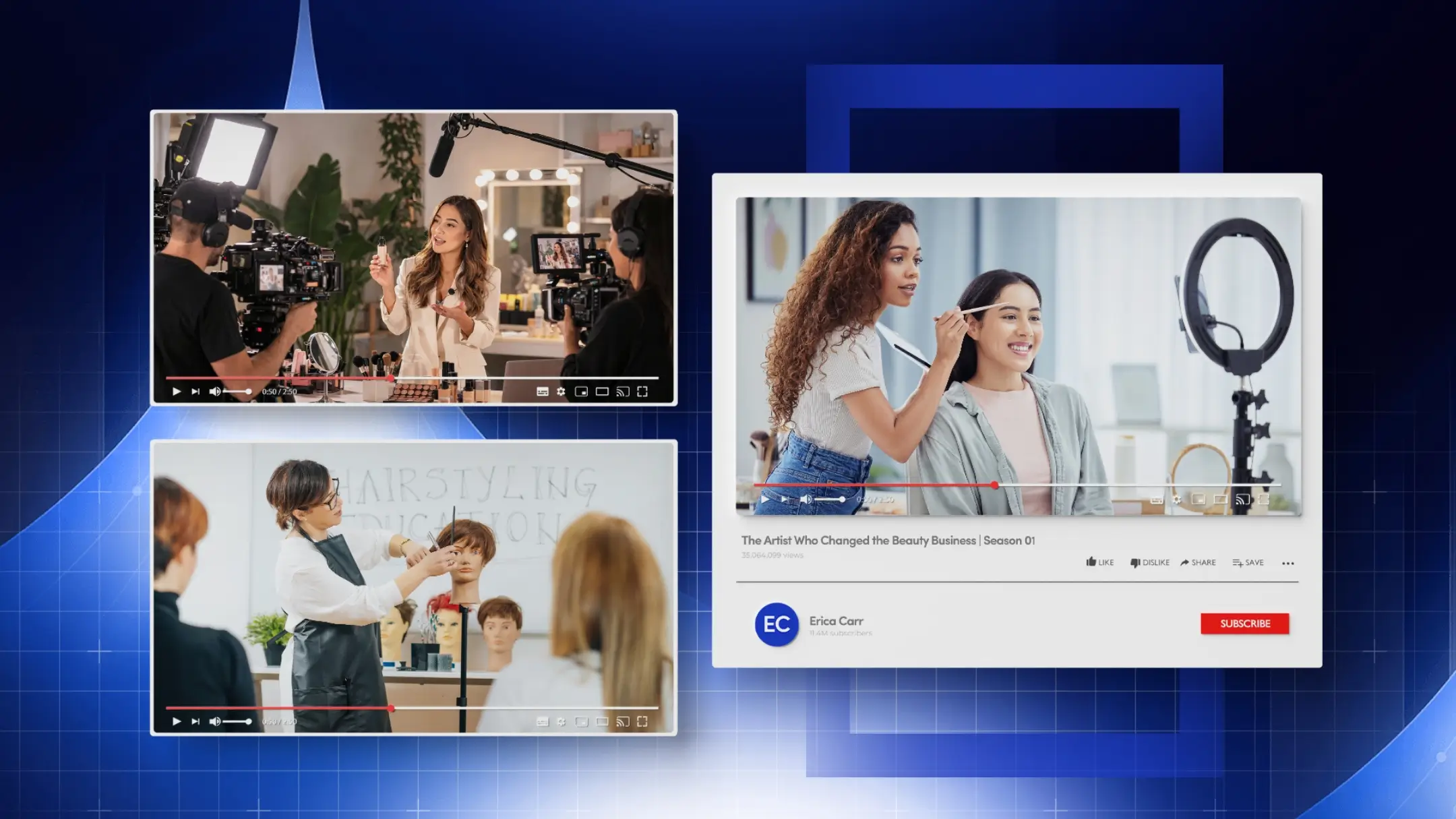 Beauty education brand film case study