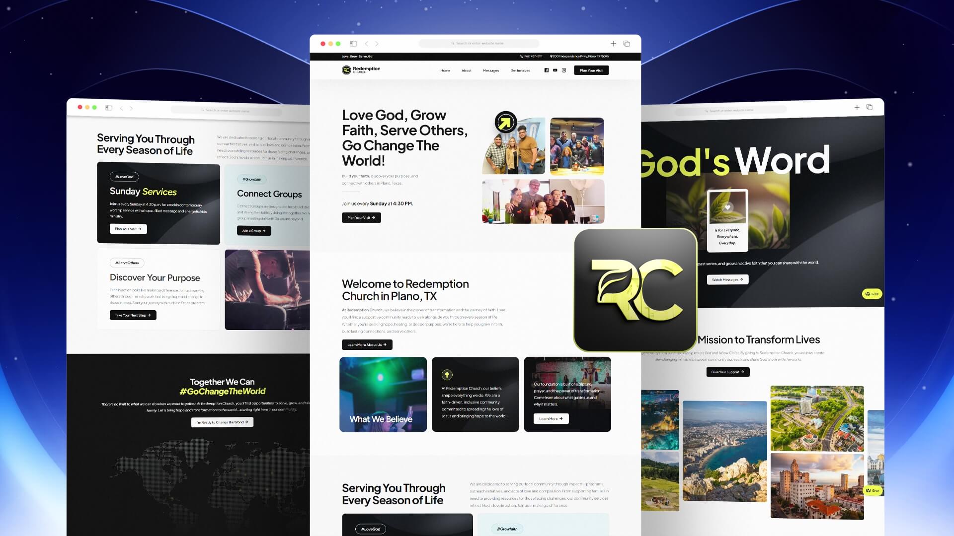 SEO Services 7 How Lotiva Gave Redemption Church a Brand That Finally Matched Their Energy